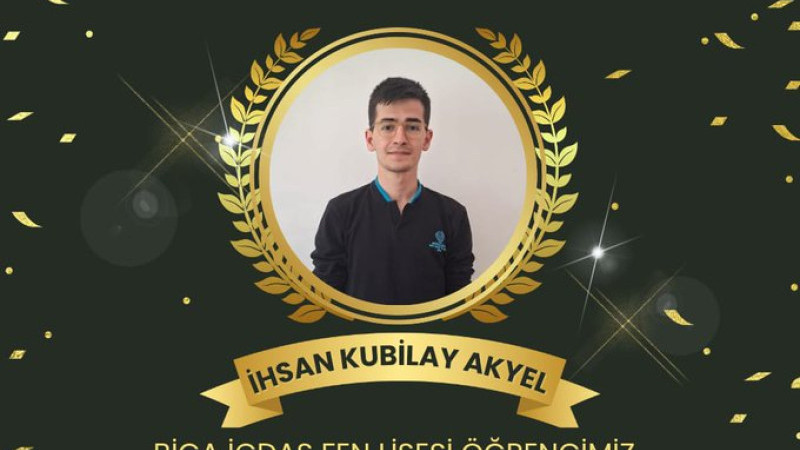  Biga İÇDAŞ Fen Lisesi öğrenci Milli Takıma Seçildi