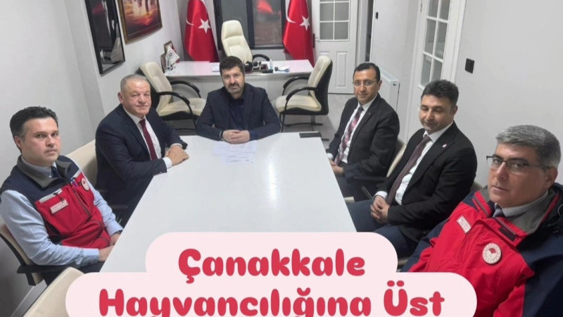 Çanakkale Hayvancılığına Üst Düzey Çıkarma