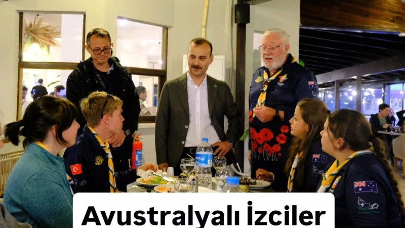 Avustralyalı İzciler Eceabat'ta