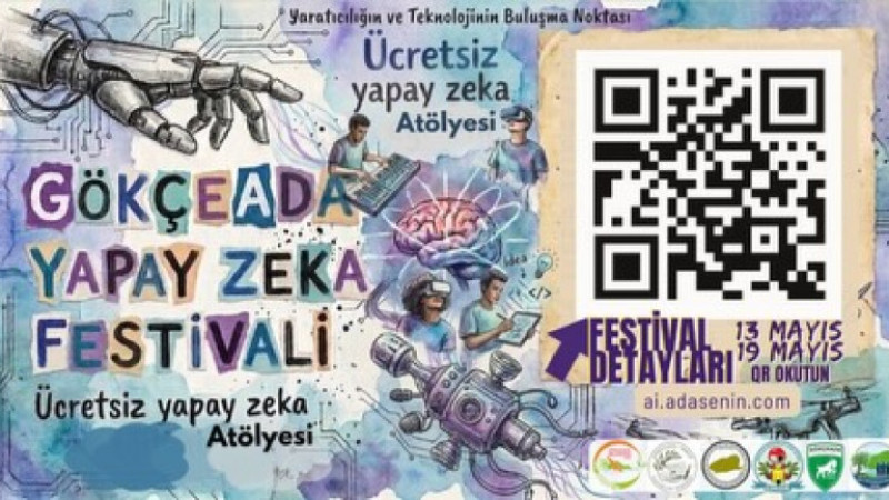 Gökçeada'da Yapay Zeka Temalı Gençlik Festivali 