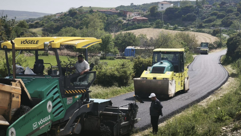 Gelibolu'nun Çokal ile Yülüce Köyü bağlantı yolu tamamlandı