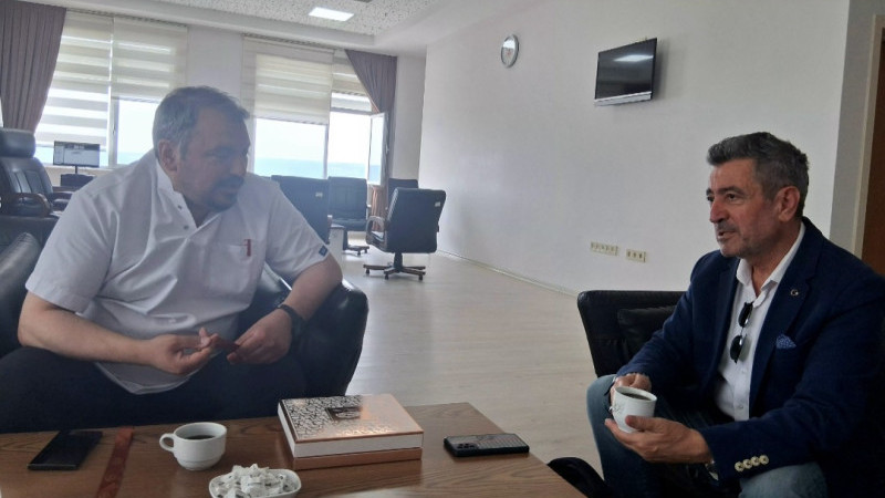 Prof.Dr.Köksal'dan Başhekim Dr.Pek'e