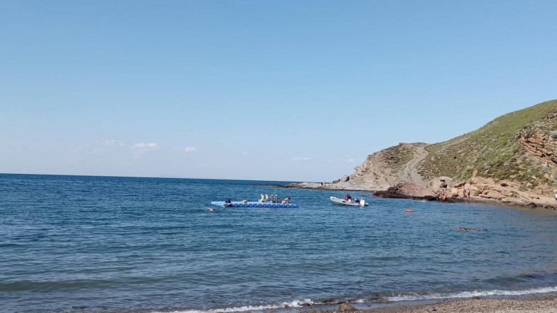 Gökçeada Yıldızkoy’a duba yerleştirildi.