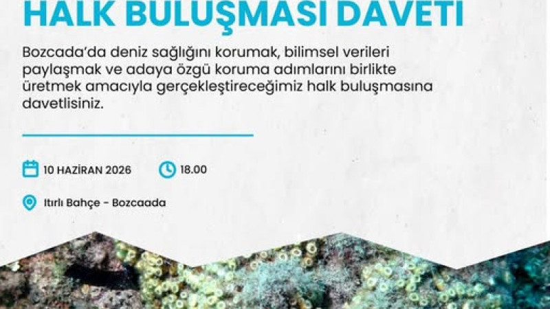 Bozcaada Mercan Resiflerinin Korunması
