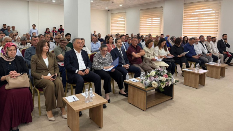 Yenice'de tarım, hayvancılık, gençlik ve kooperatifçilik toplantısı