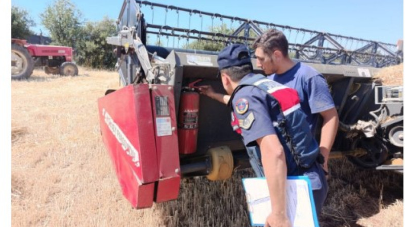 Çanakkale Jandarmadan 278 Köyde Yangına Karşı Bilgilendirme