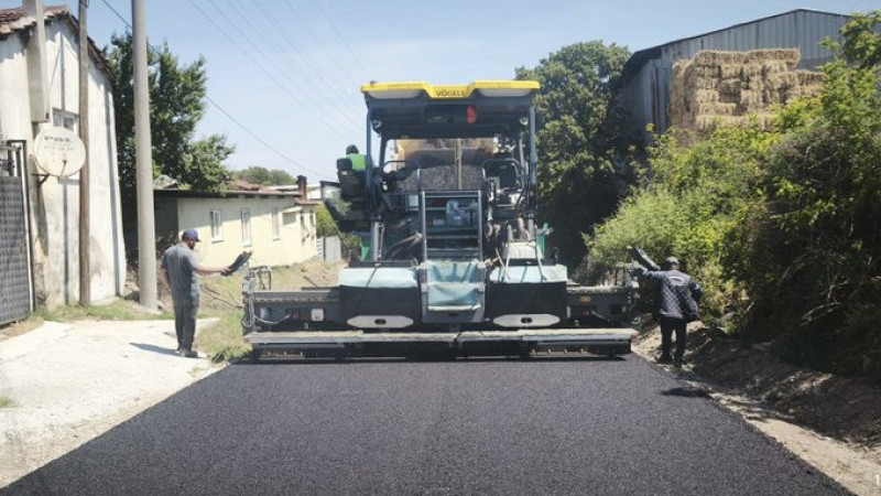 EZİNE BOZELİ YOLUNDA ÇALIŞMALAR BAŞLADI