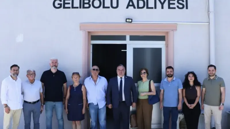 Çanakkale Barosu'ndan Gelibolu’daki avukatlara ziyaret