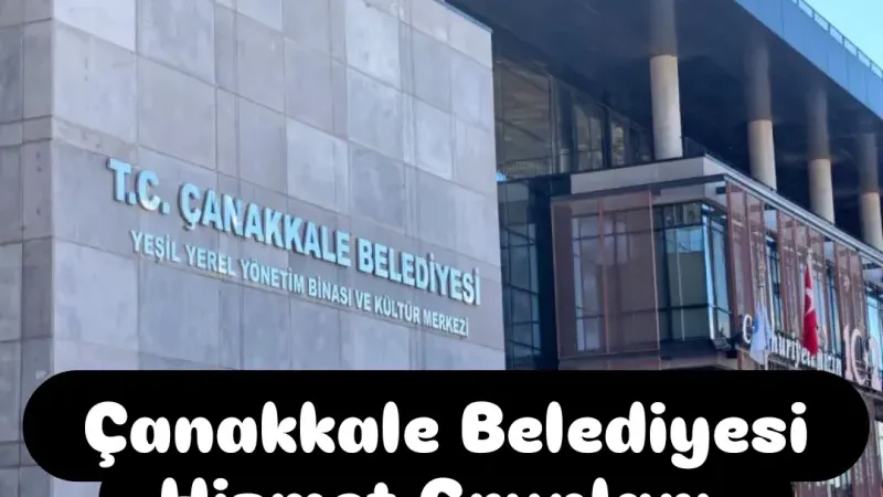 Çanakkale Belediyesi 21 İşçi Alacak 