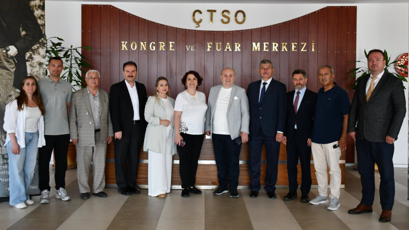 ÇTSO'da ortak akıl buluşması! Kentin geleceği masaya yatırıldı