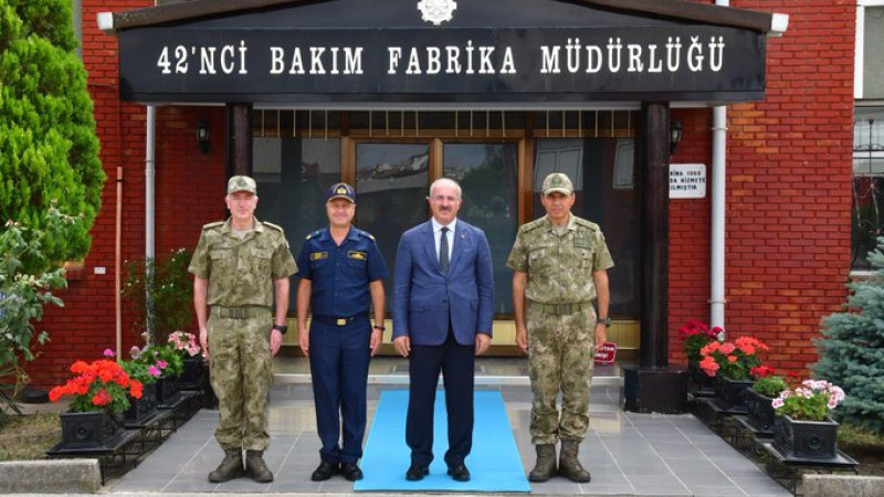 42’nci Bakım Fabrika Müdürlüğü'ne Ziyaret