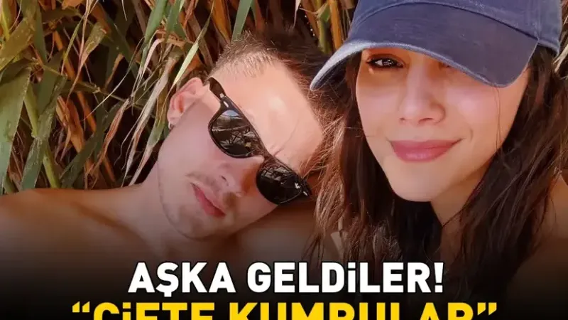 Bozcaada'da aşka geldi!