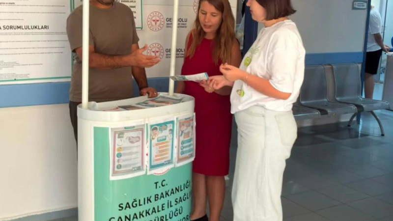 Gelibolu Devlet Hastanesi’nde Hepatit Farkındalığı Etkinliği Düzenlendi