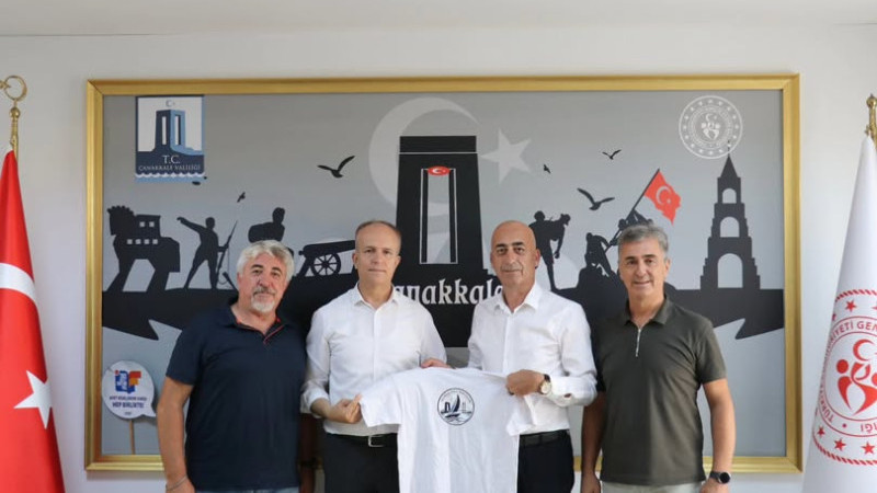 Gelibolu Deniz Spor Kulübü’nden İl Müdürlüğü’ne Ziyaret