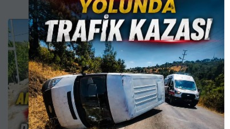 Bayramiç Karıncalar yolunda trafik kazası