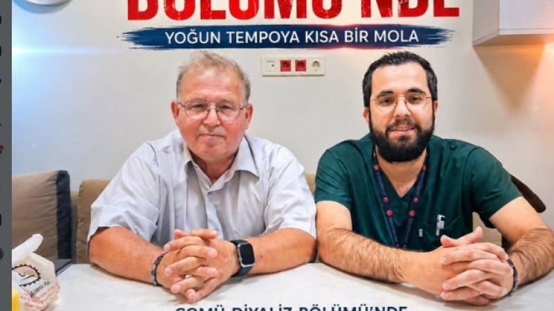 ÇOMÜ Diyaliz Bölümü’nde Yoğun Tempoya Kısa Bir Mola