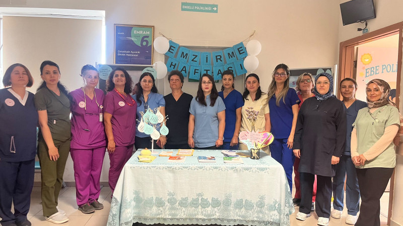 Ayvacık Devlet Hastanesi'nde, Dünya Emzirme Haftası” Etkinliği