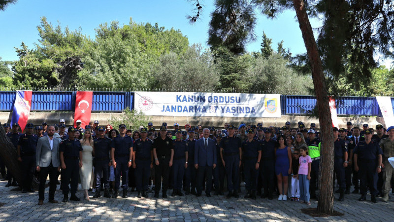 Çanakkale İl Jandarma Komutanlığında Terfi Heyecanı