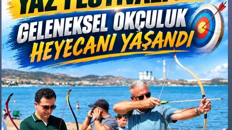 Karabiga Yaz Festivali’nde geleneksel okçuluk heyecanı yaşandı