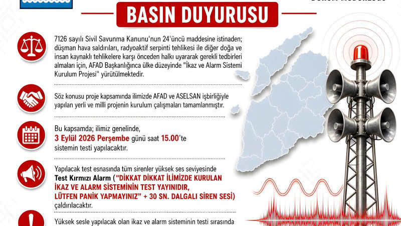 Çanakkale’de Siren Sesleri Yükselecek