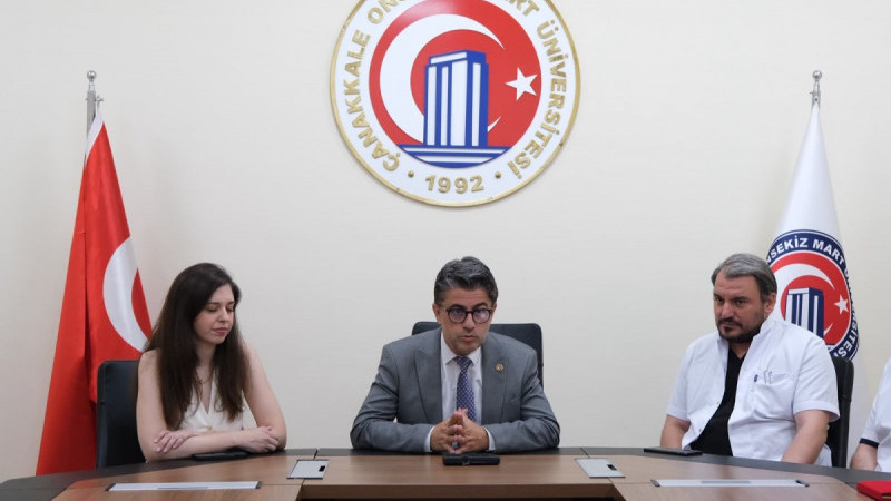 ÇOMÜ Hastanesinde Başmüdürlük Görevinde Devir Teslim