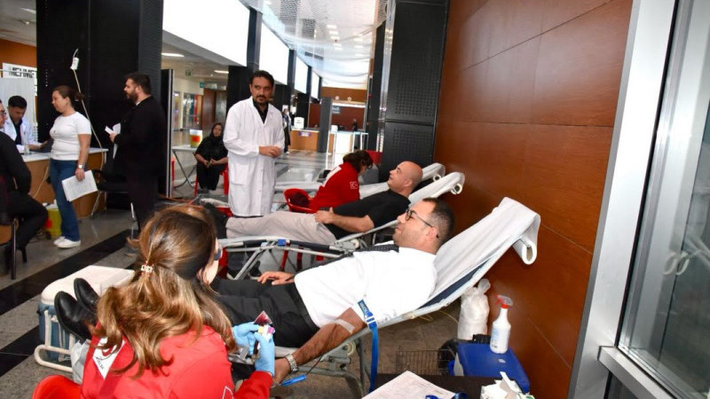 Devlet Hastanesi'nde Kan Bağışı