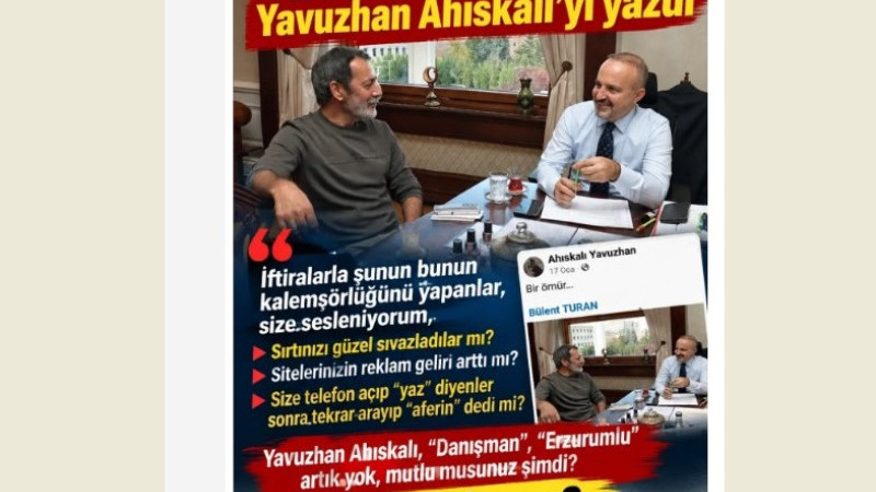 Bülent Turan, Yavuzhan’ı Yazdı