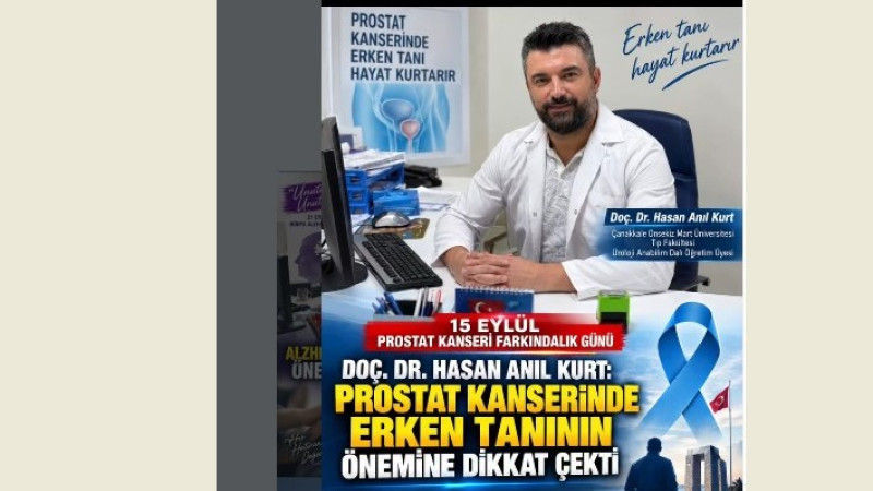 PROSTAT KANSERİNDE ERKEN TANI HAYAT KURTARIR