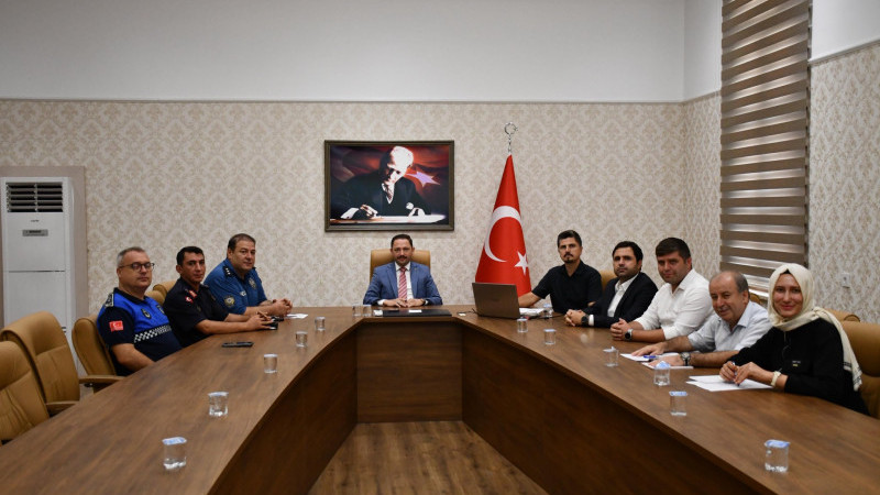 Biga’da Okul Güvenliği Toplantısı Gerçekleştirildi