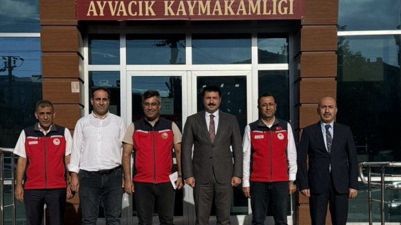 Tarım ve Orman Bakanlığından, Ayvacık Kaymakamına Ziyaret