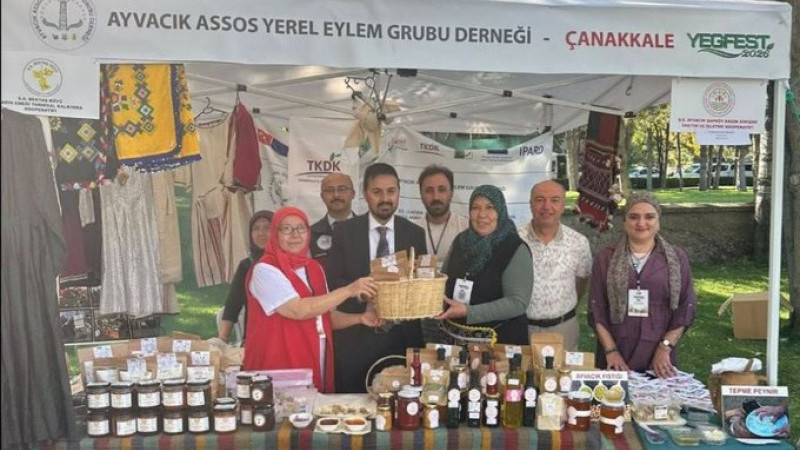 Ayvacık Assos YEG, YEGFEST 2026’da yerel değerlerini tanıttı