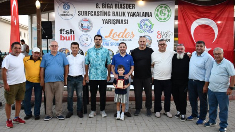 Karabiga'da Surfcasting Balık Yakalama Yarışması Düzenlendi