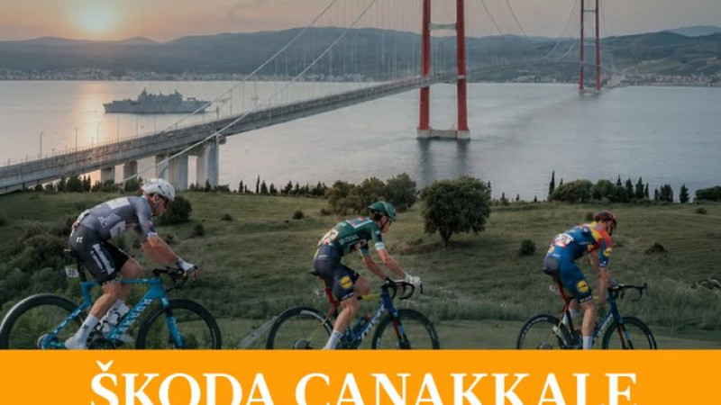 ŠKODA Çanakkale Gran Fondo’da bisikletçiler iki kıtada pedal çevirecek