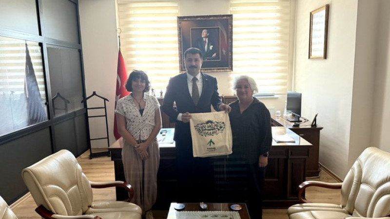 Kazdağı Derneği'nden Kaymakam Karali'ye Ziyaret