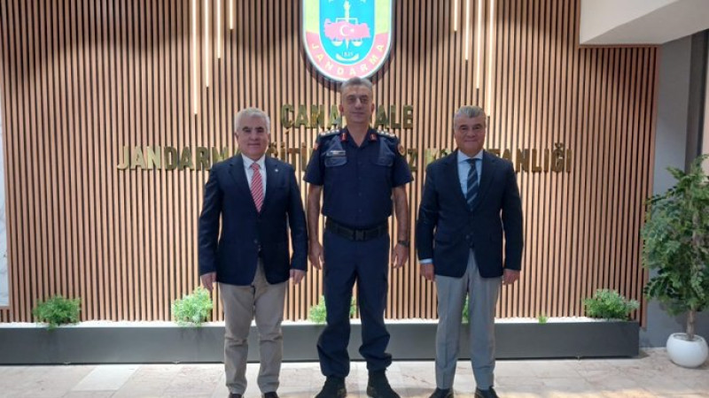 Özavcı ve Borca’dan Albay Övet’e Ziyaret