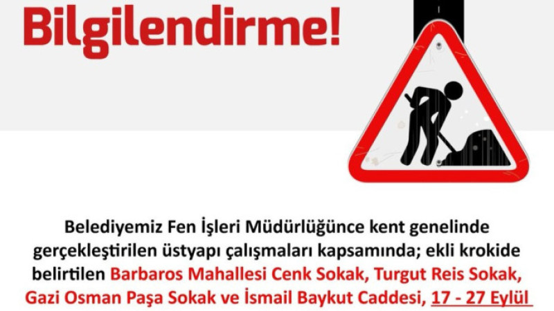 Çanakkale’de 4 Sokak Trafiğe Kapanıyor