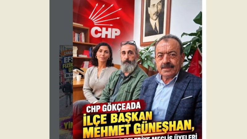 Gökçeada CHP Heyeti İl Başkanlığı Toplantısına Katıldı
