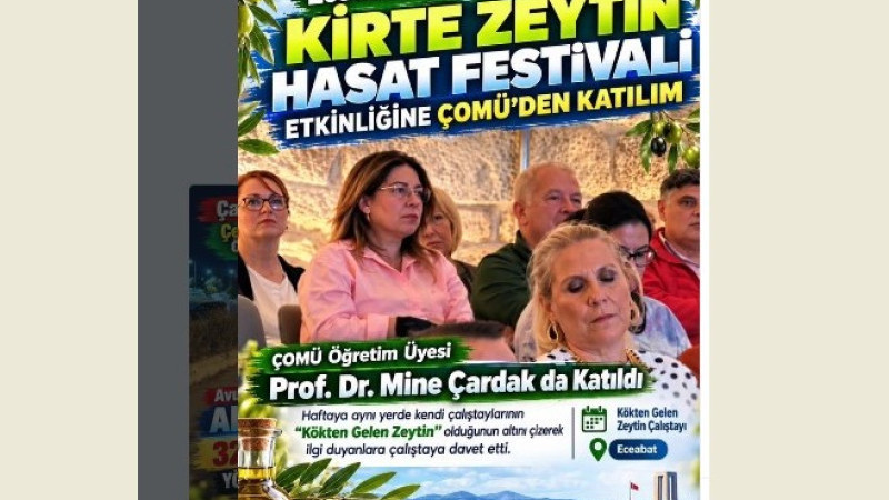 Kökten Gelen: Zeytin Çalıştayı,Seddülbahir Kalesi’nde Gerçekleştirilecek