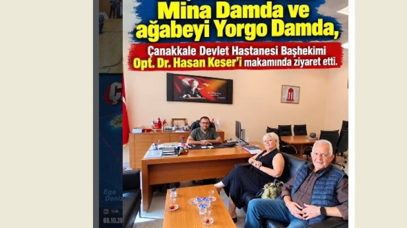Gökçeada Zeytinliköy'den Ziyaret