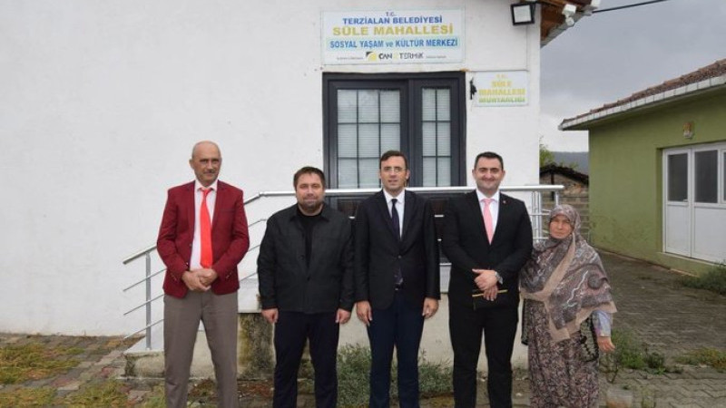 Çan Kaymakamı Bülent Şimşek’ten Terzialan’da