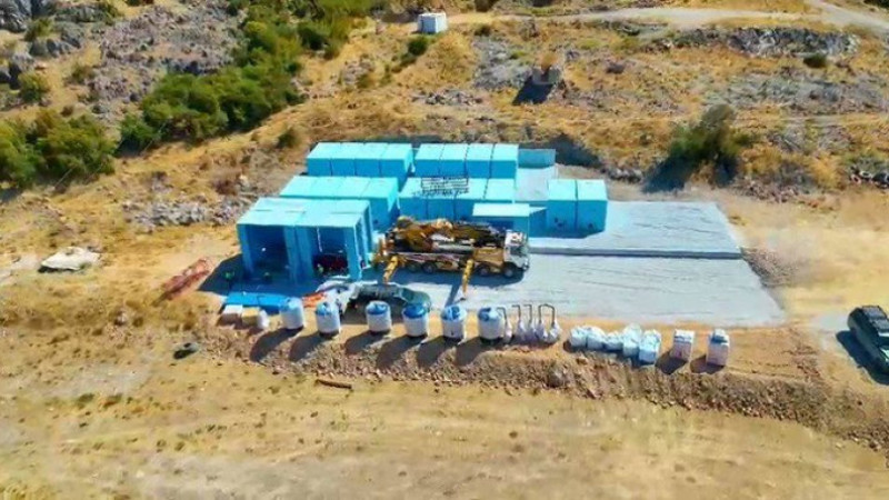 Ayvacık Barajı’ndan yıllık 1 milyon metreküp su sağlayacak projenin 1. Etap çalışmaları sürüyor
