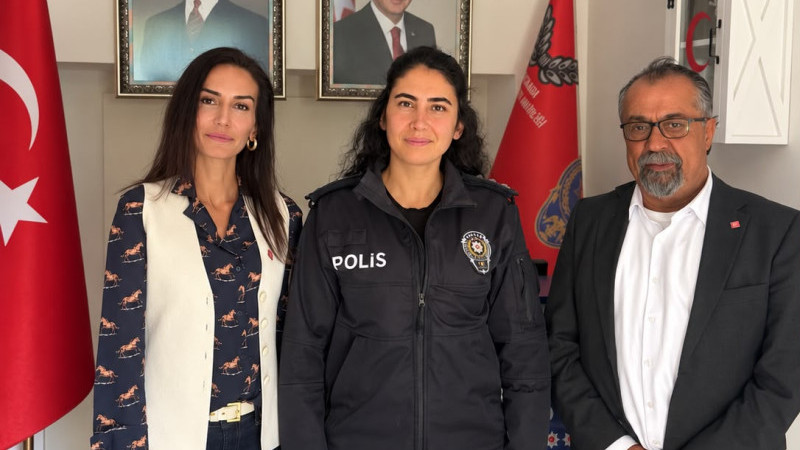 CHP Bozcaada’dan İlçe Emniyet Amirliğine Ziyaret