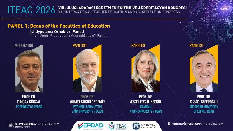 EPDAD Başkanı Prof. Dr. Dinçay Köksal, İstanbul Yolunda
